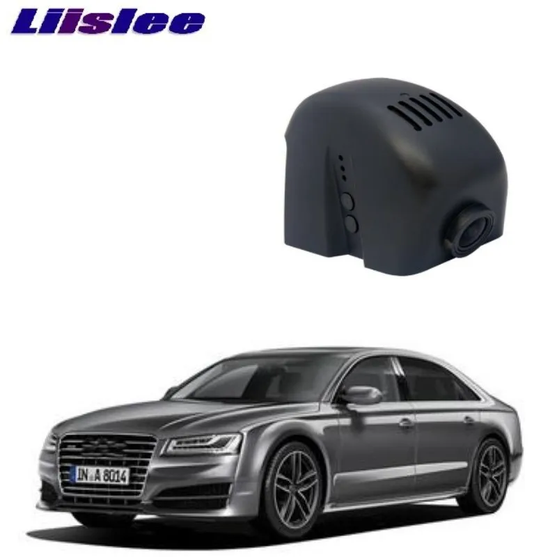 LiisLee автомобильный дорожный рекорд WiFi DVR Dash камера вождения видео рекордер для Audi A8 S8 D4 2009~ автомобиль