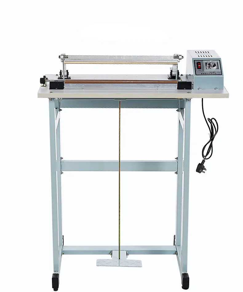Foot Pedal Impulse Plastic bage Sealer Heat Sealing Machine package shrinking for food electrinic beverage packaging use