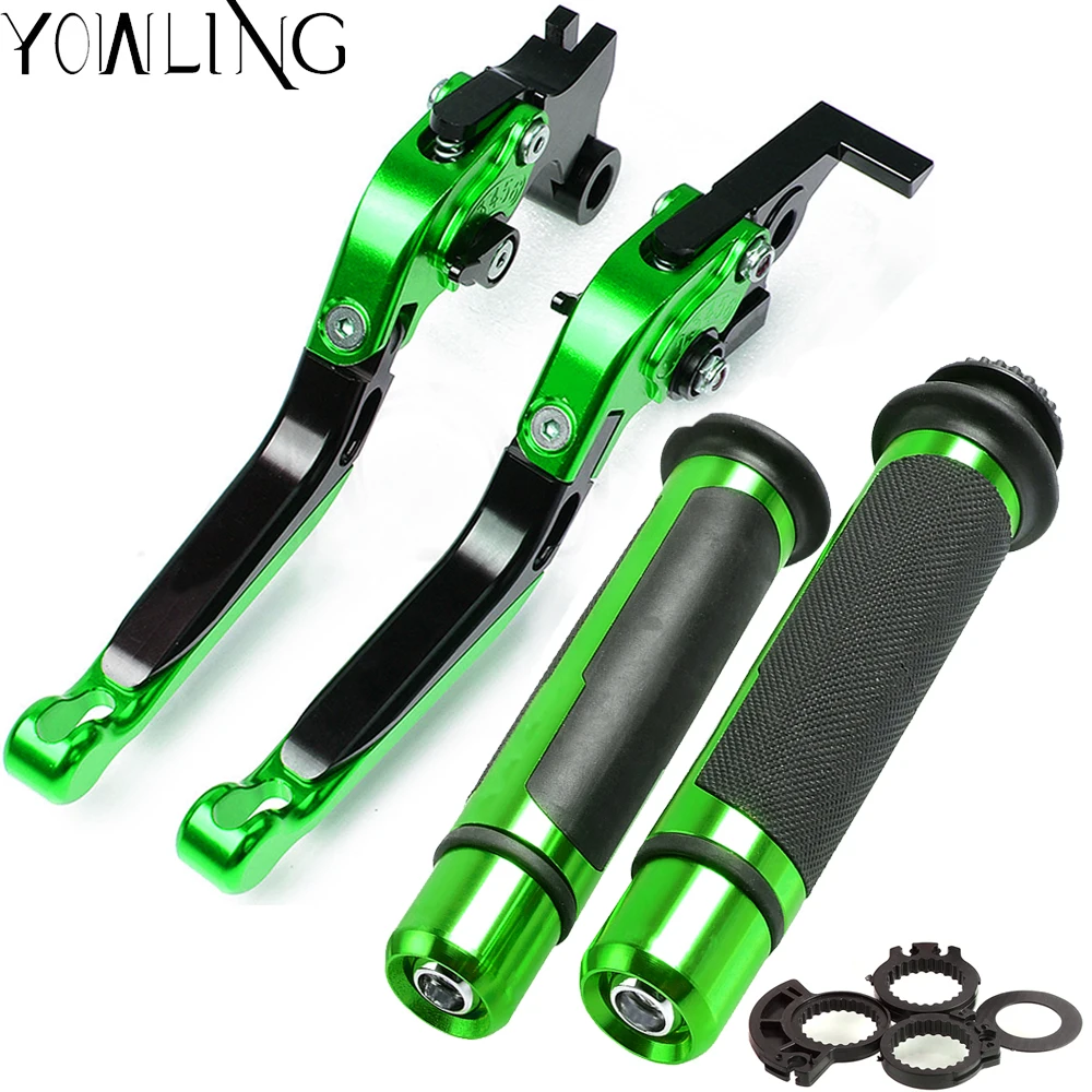 

Motorcycle Brake Clutch Levers Handlebar Hand Grips For Kawasaki ZX-6 ZX6 1990 1991 1992 1993 1994 1995 1996 1997 1998 1999