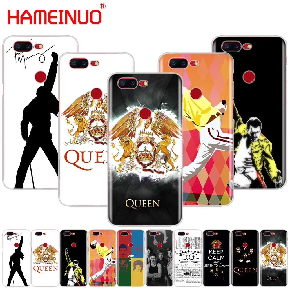 

HAMEINUO Queen Rock Group cover phone case for Oneplus one plus 5T 5 3 3t 2 X A3000 A5000