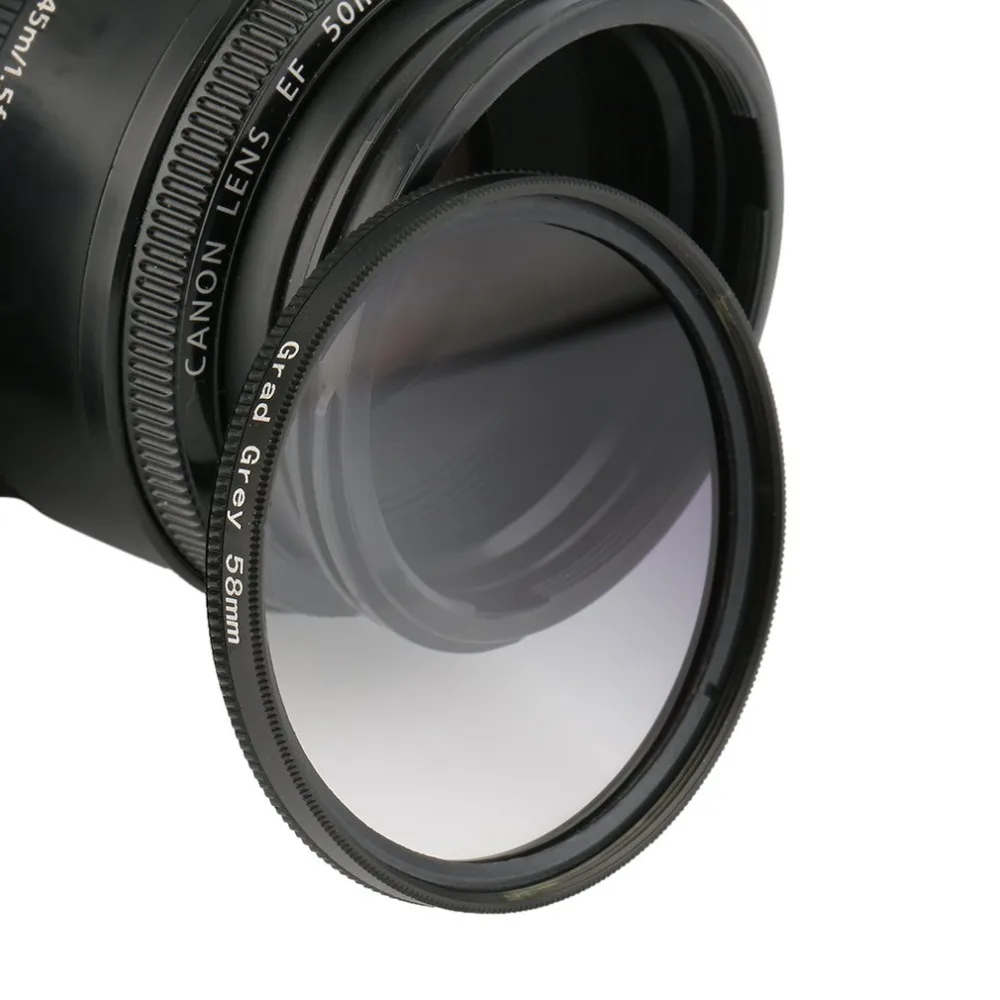 2017 newest Universal 58mm Filters Circo Mirror Lens Gradient UV For DSLR Camera hot sale | Электроника