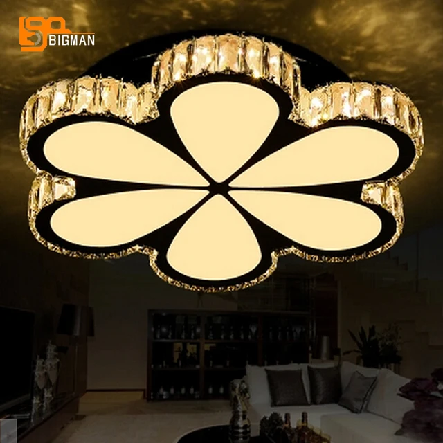 High Quality Led Ceiling Lights Crystal Lamp Plafonnier High Quality Led Ceiling Lights Crystal Lamp Plafonnier Moderne Home Lighting Fixtures