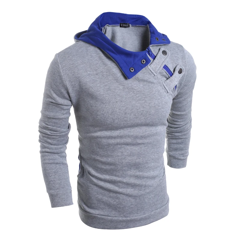 Goede Drop verzending Brand nieuwe mode mannen Slim casual mannen korting trui 4 kleuren jas winter warme muts top jas plus 3XL
