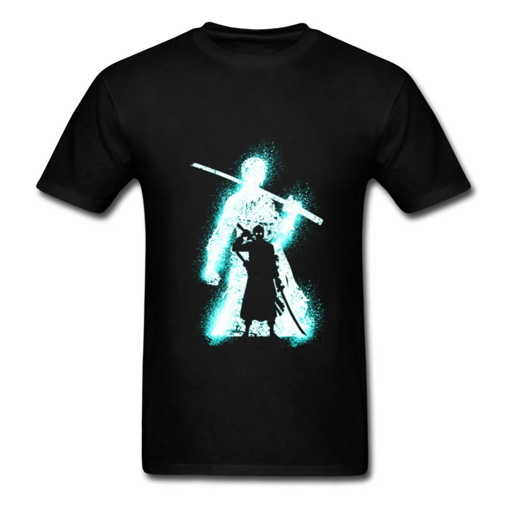 Новая мужская футболка с принтом из аниме «один кусок Зоро», модная удобная мужская футболка, Уличная Повседневная футболка в стиле хип-хоп
