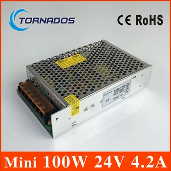 

MS-100-24 100W 24V 4.2A Mini size LED Switching Power Supply Transformer AC to DC output 24V
