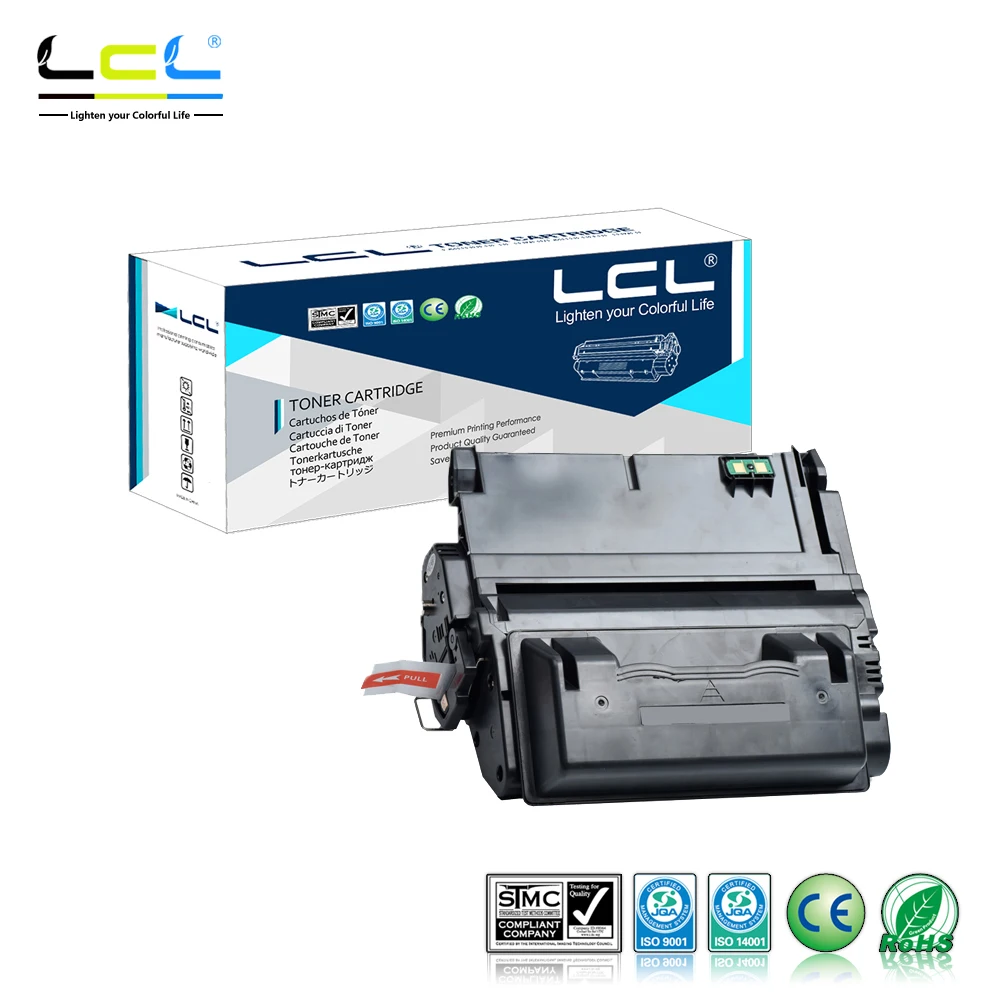 4 PK Q5942X 42X High Yield Toner Cartridge For HP LaserJet 4200 4250 4300 4350