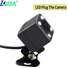 HD CCD 4 LED Car Rear View Camera Night Vision Universal Car Reverse Rearview Camera Wide Angle Car Backup Parking Camera
