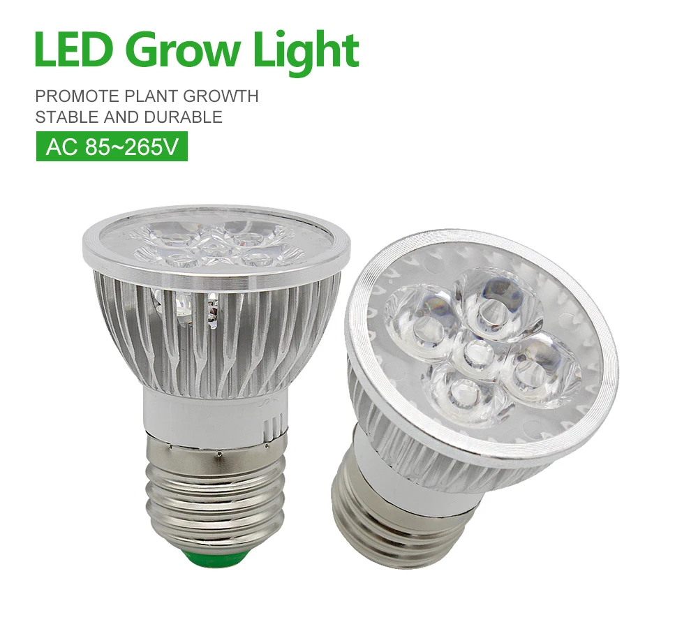 Полный спектр светодиодный светильник для выращивания 15 Вт E27 Светодиодный светильник для выращивания огурец цветок растение овощи Гидропоника системы AC 85-265 в