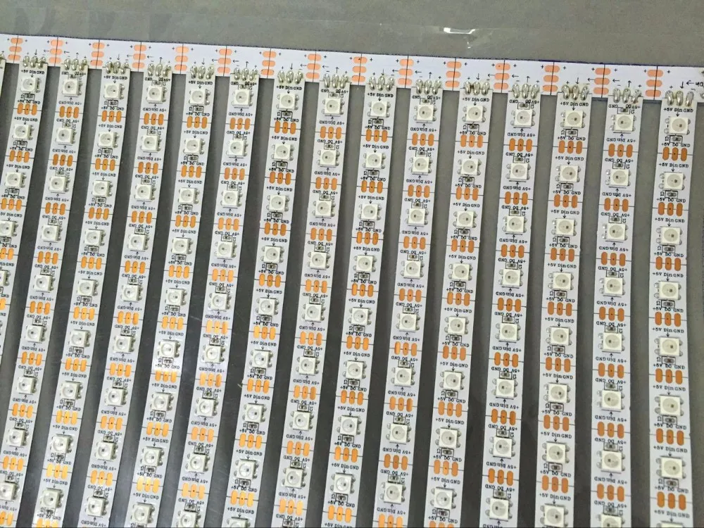 60*40 пикселей RGB Полноцветный SK6812 Гибкая светодиодная Пиксельная панель освещения