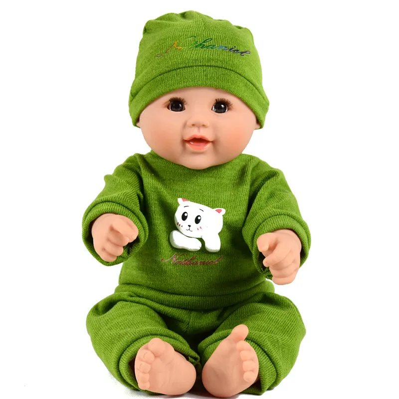

19" Reborn Baby Doll boy 48cm Newborn Lifelike Realistic Baby Doll Gifts Vinyl Cute Girl In Pink Dress Baby Doll Birthday Gift