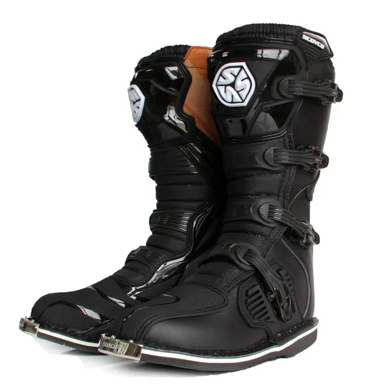 Scoyco MBM001 racing ATV motorfiets lange schoenen off road motocross  laarzen Botas MX crossmotor Sport Rider Motor Leather motorbike|scoyco  mbm001|botas mxmotocross boots - AliExpress