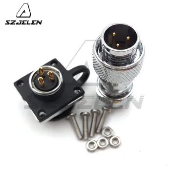 

SZJELEN WS16 series waterproof 3 pin , high-voltage, waterproof, anti-vibration 3 pin connector.Industrial connectors.