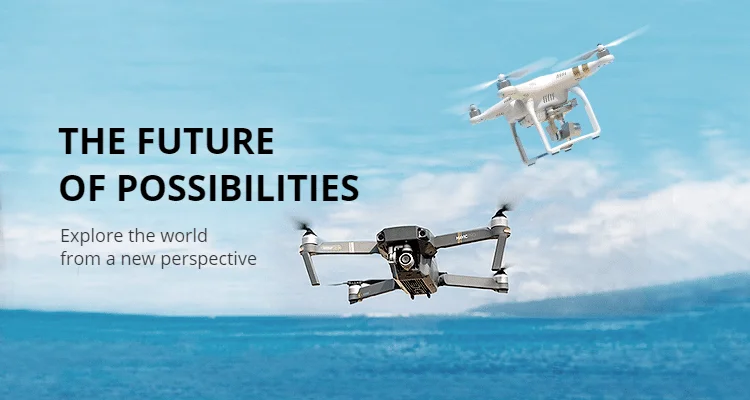 DJI Drones - The Future of Possibilities: Explore the world from a new perspective with DJI drones! On sale Dec 13-14.
