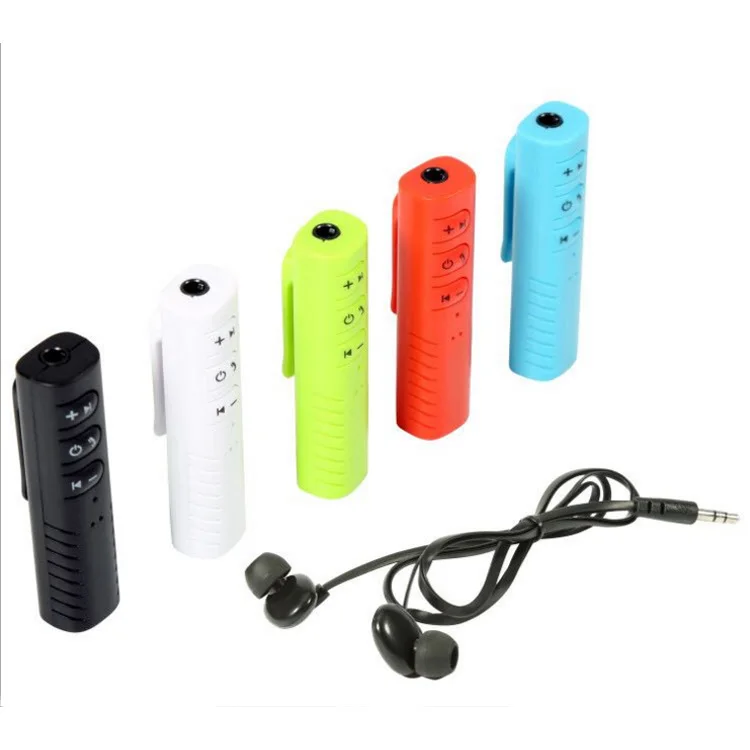 Car Styling Universal Bluetooth Car Kit Wireless Hands free Music Audio Receiver Adapter Auto AUX Kit Speaker Headphone Stereo