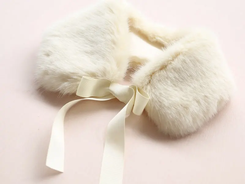 girls fur collar