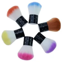 1 шт. кисть Nair удаляет пыль порошок для акриловых ногтей и ногтей искусство для очистки от пыли Новые Макияж Кисти Инструменты Maquillage