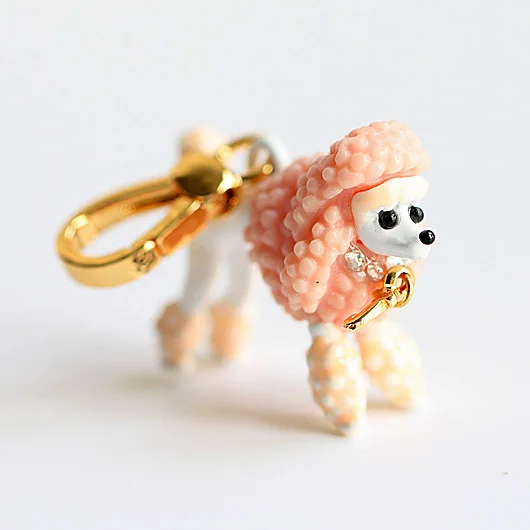 Cute Pink Poodle Charm Women Handbag Zipper Chain For Necklace Cute Pink Poodle Charm Women Handbag Zipper Chain For Necklace Pendant Jewelry In Pendants From Accessories On Aliexpress Alibaba Group