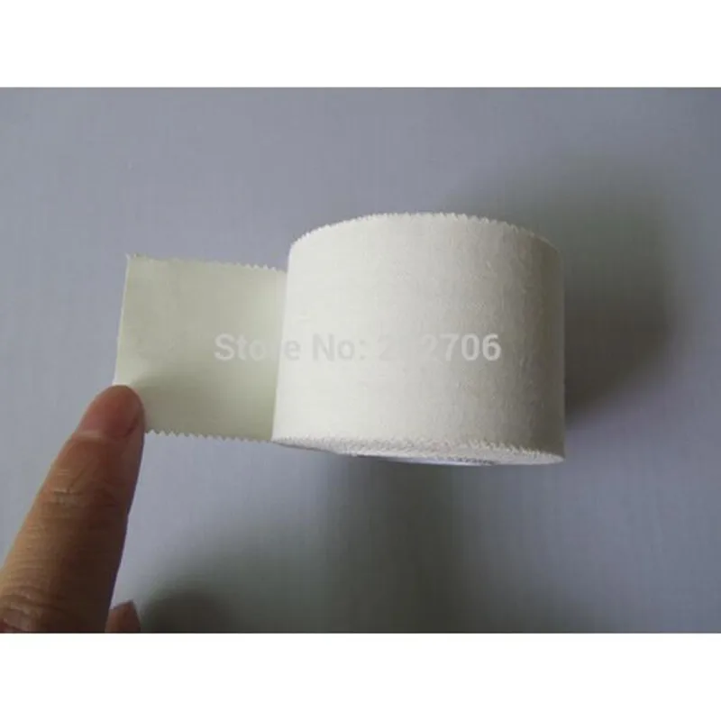 

3.8cm* 10m Rigid tape white sport tape bandage Leukotape ,20rolls/lot