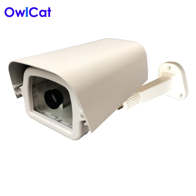 OwlCat Indoor Bullet CCTV Camera Guard Wall Mount Plastic Housing