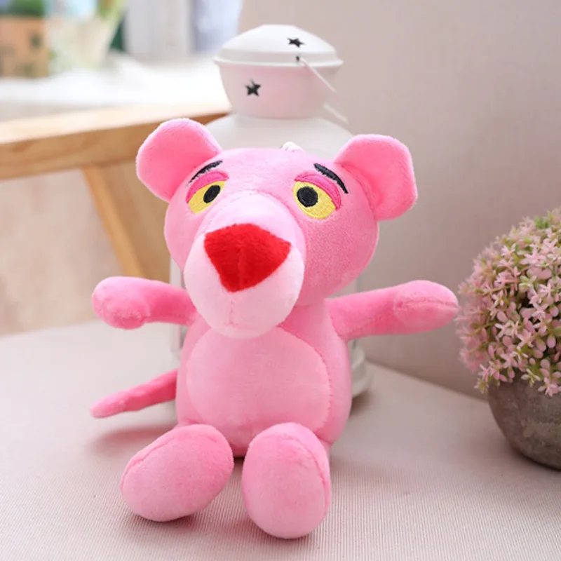 1 шт. 20 см мягкие мини Розовая пантера плюшевые игрушки животных розового цвета с