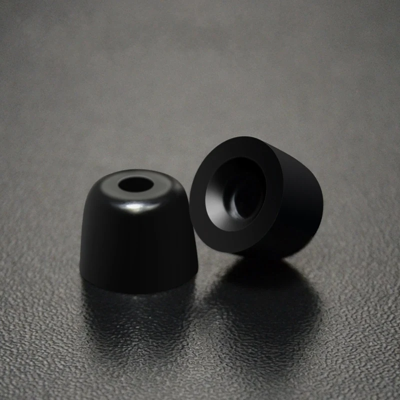 

LEORY KZ 2pcs In-ear Silica Gel Earmuffs Earplug Silicone Screw Type Earbuds Ear Pads Ear Cotton Accessory For Earphone