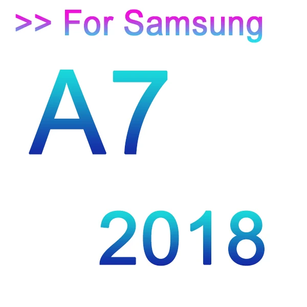 Защитная пленка из закаленного Стекло для samsung Galaxy A5 A7 A3 J3 J5 J7 S 7 6 Plus Note 5 J5 с полным покрытием Экран протектор - Цвет: A7 2018 a750