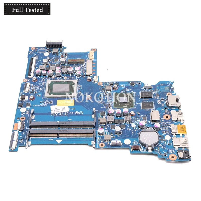 NOKOTION BDL51 LA-D713P محمول لوحة رئيسية لأجهزة HP دفتر 15-BA 854959-601 854959-001 A10-9600P CPU R8 M445DX الرسومات يعمل