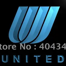 LG034-Юнайтед Эйрлайнз светодиодный неоновый знак