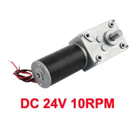 

UXCELL Hot Sale 1Pcs DC 24V 10/15/60/160RPM 8mmx15mm Dual D-Shape Shaft Electric Power Turbo Worm Geared Motor