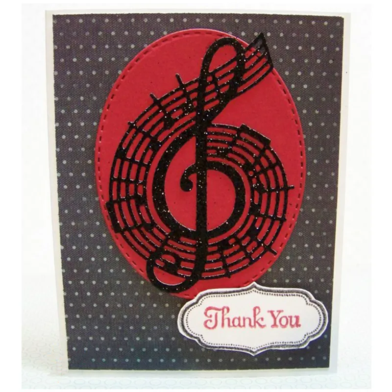 

Musical Instrument Note Metal Cutting Dies Scrapbooking Craft Dies Cuts Card Making Album Photo Embossing Stencil