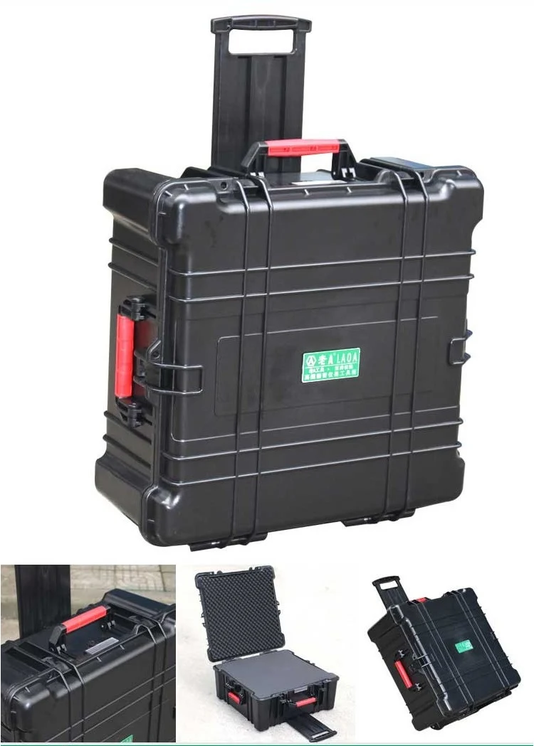 LAOA Safety Instrument Tool Box storage tools Water-proof IP67 Box Instrument And Equip Instore With Draw-Bar With Foam Inside mini tool bag