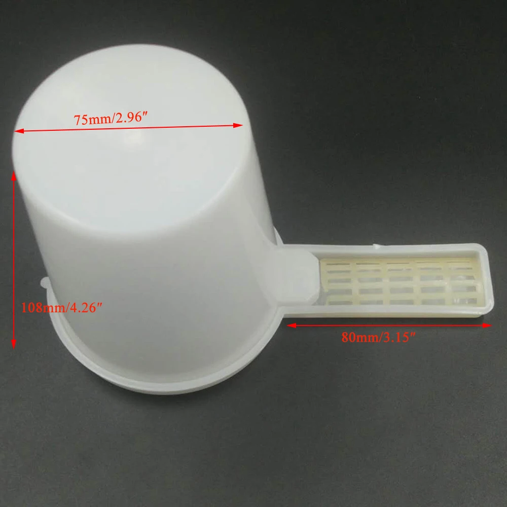 6 шт. пчеловодства кормушки для пчел корма медовая миска для питьевой воды полива воды пластиковый пчелиный Фидер для кормления чашка хонинговые поилки