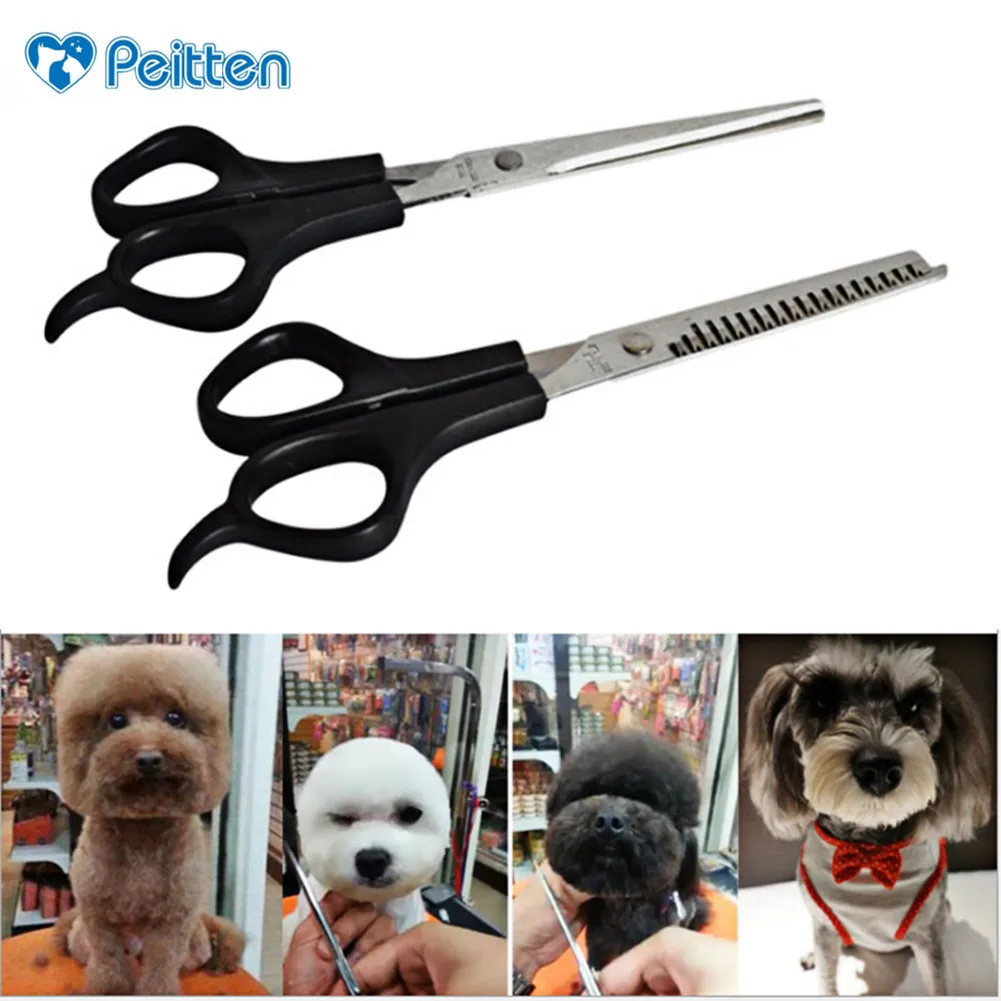 Stainless Steel Pet's Thinning Scissors Pet Grooming Dog Cat Caring