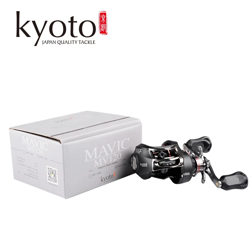 KYOTO MAVIC мВ 120 для Пресноводной рыбной ловли Катушка влево/правая рука Шестерни соотношение 6,3: 1 9+ 1BB морской катушка для рыбалки приманки рыболовные катушки