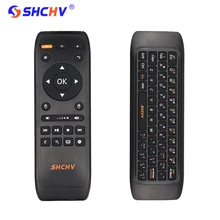 2.4 GHz Fly Air Mouse Raspberry Pi 3 Wireless Keyboard Remote Control Keyboard for Android Smart TV Box PC Projector teclado