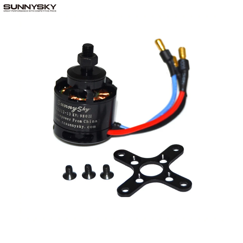 Motore brushless 980 KV per motore Sunnysky fai da te Quadcopter DJI F450 F550 Powerday X2212-13 confezione da 2