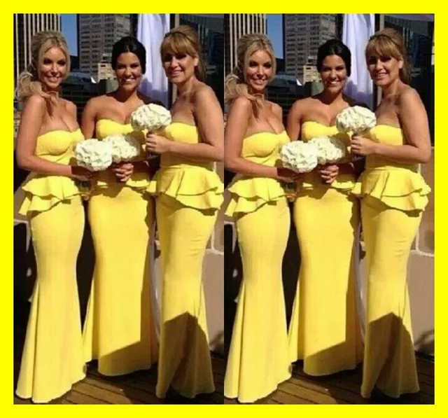 Bridesmaid Red Dress