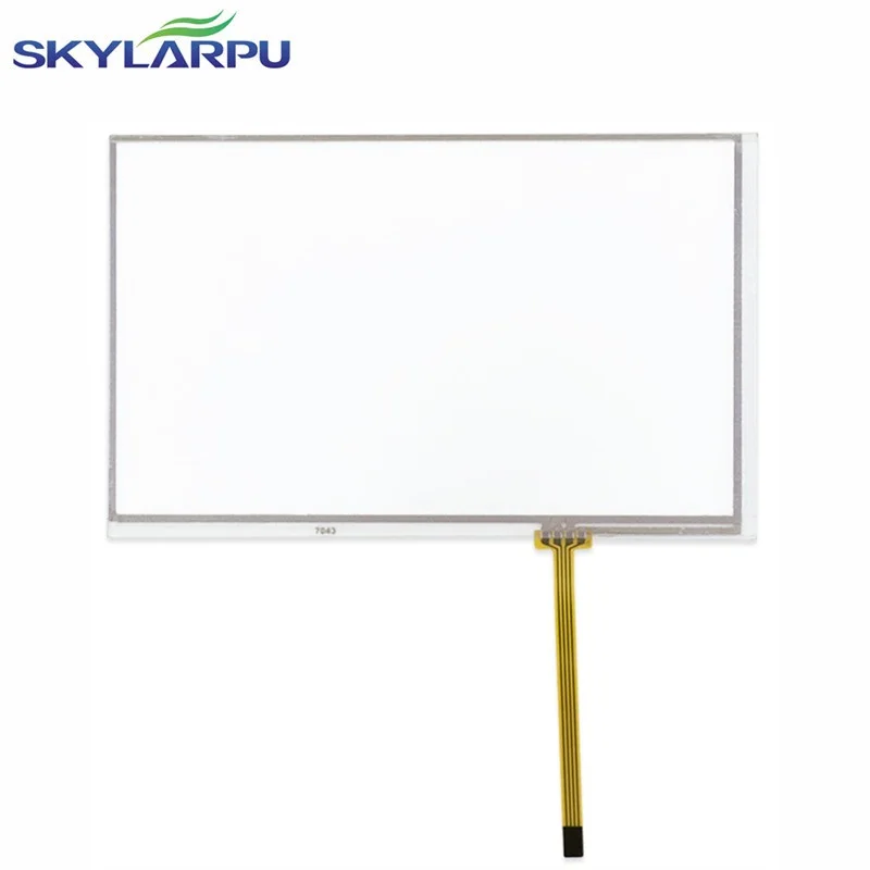 Skylarpu новая 7 дюймовая 4 проводная резистивная сенсорная панель 165*104 мм Сенсорный