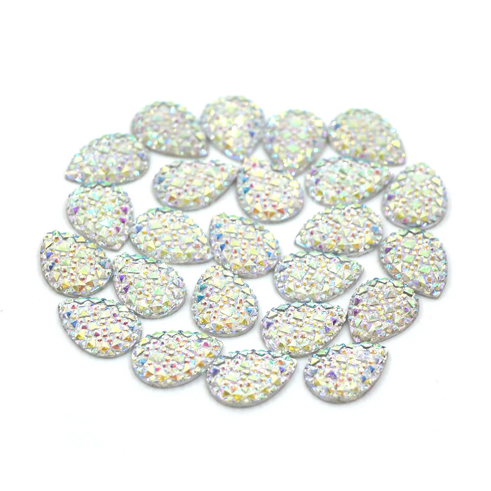 

Giltter Crystal AB Resin Rhinestone DR Flatback Glass Crystal For Clothes,Bags,Jeans DIY Non Hotfix Rhinestones For Handicrafts