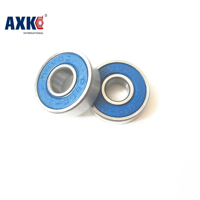 

Free Shipping 4PCS 10x16x5 Blue Rubber Bearings ABEC-3 MR1610 2RS/W5