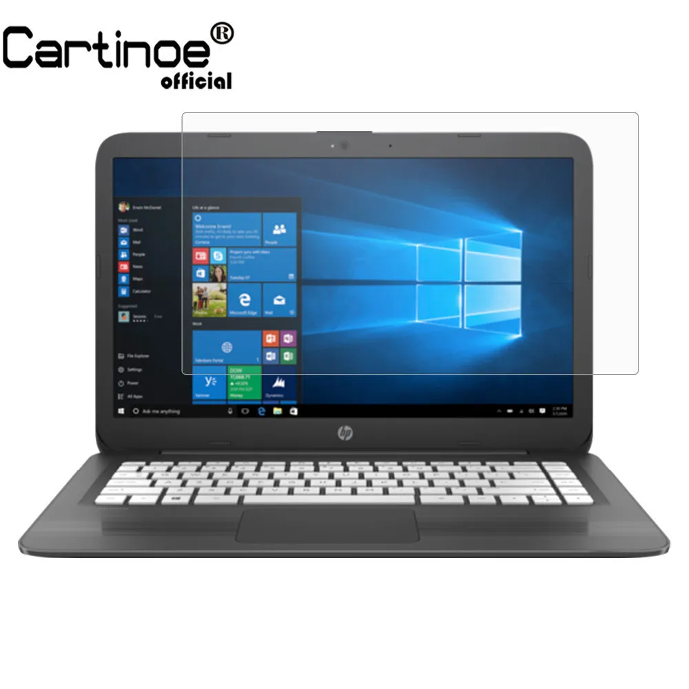 

Cartinoe Laptop Screen Protector For Hp Stream 14 Inch Laptop Pc 14-ax050nr, Etc Universal Hd Crystal Clear Lcd Guard Film 2pcs