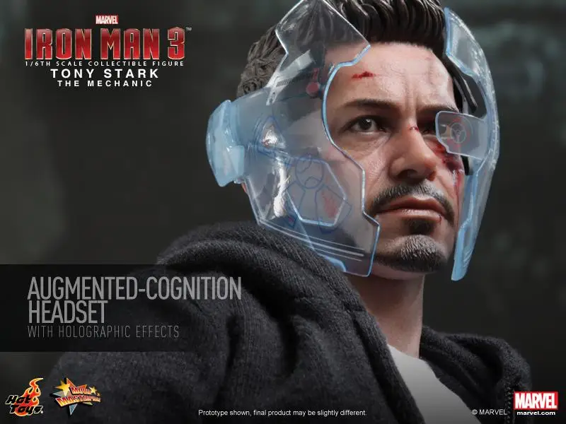 Горячие игрушки Hottoys HT MMS209 1/6 модель Железного человека Тони Старк механик Коллекционная Фигурка Спецификация новая коробка