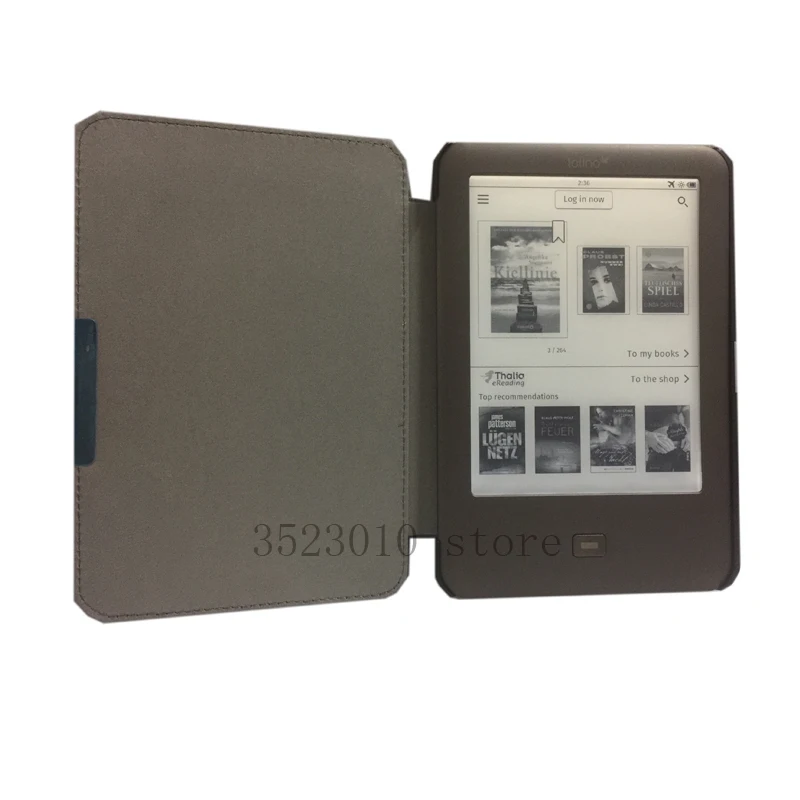 4 ГБ спереди светильник из устройства для чтения электронных книг Tolino Shine e-ink 6 дюймов Сенсорный экран 1024x758 WI-FI электронная книга
