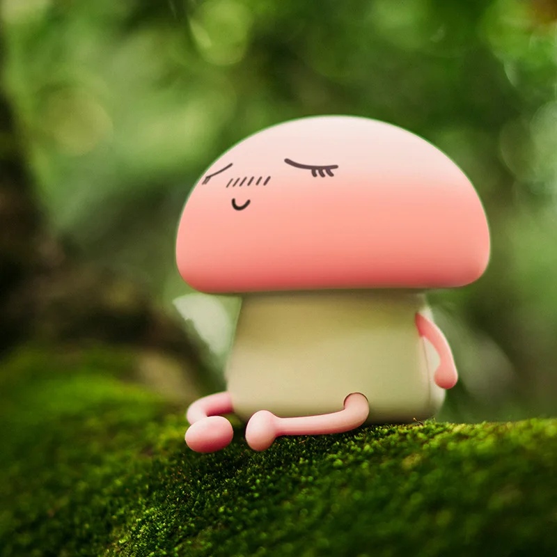 

LED Kids Eye-protection Night Light,Safety mushroom small night lamp for kids, USB chargeable silicone Cartoon Bedroom light
