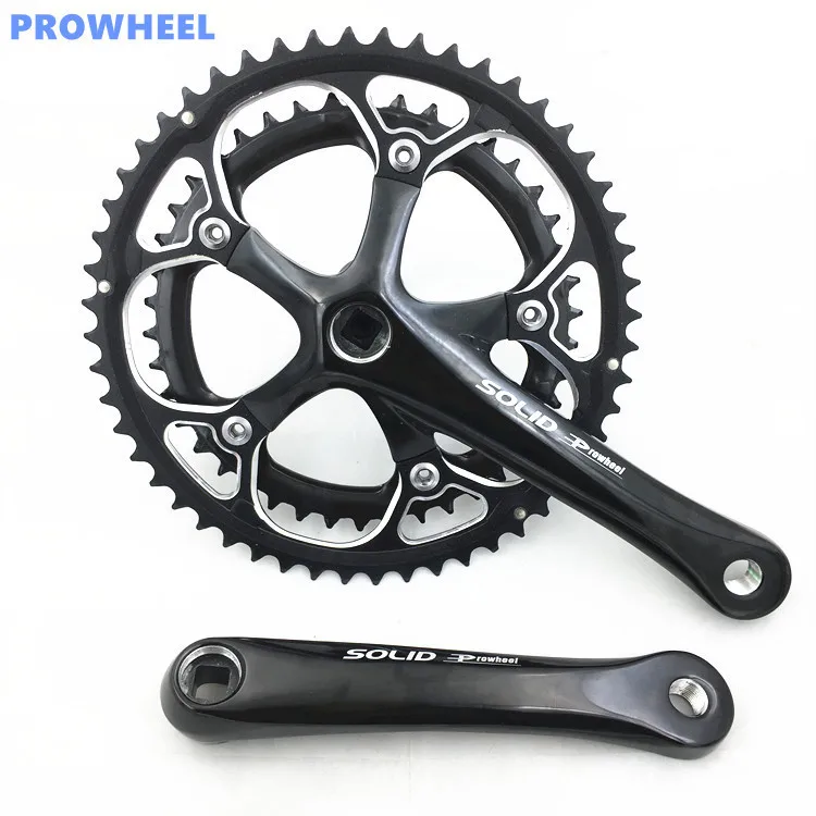 

Bike Chain Wheel 42*52T Bicycle Crank 170 Fit 9/27 Speed Road Bike Cycling Bicycle Crank&Chainwheel Suit