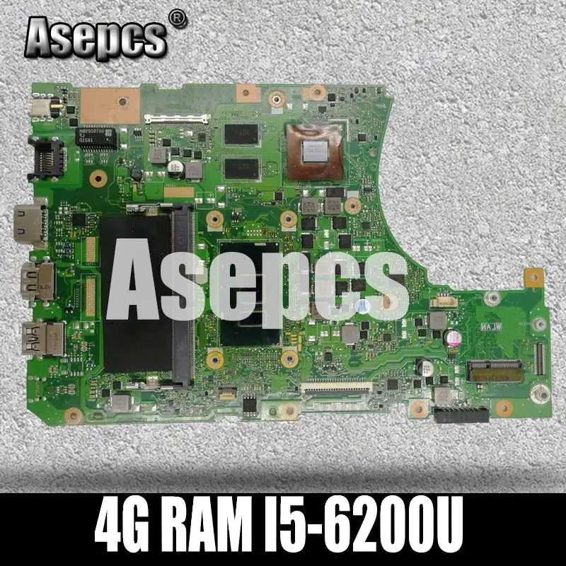 Asepcs X556UJ материнская плата для ноутбука For Asus X556UV X556UB X556UR X556UF X556U тестовая