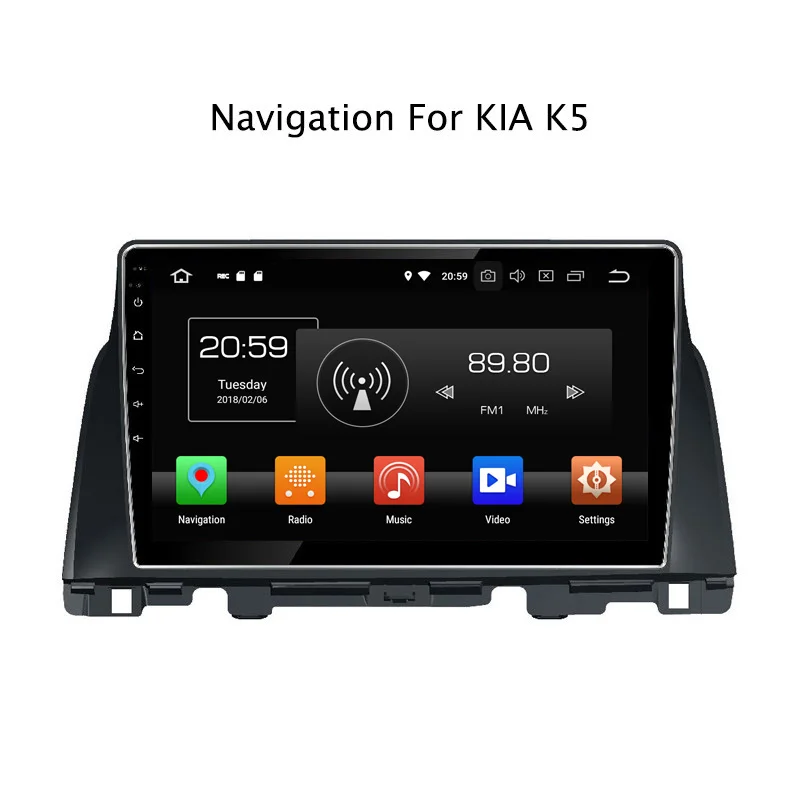 Top 10.1" 4G RAM 32G ROM Octa Core Android 8.0 Car DVD GPS Navigation For Kia K5 Optima 2017 2018 Car Radio Stereo 3