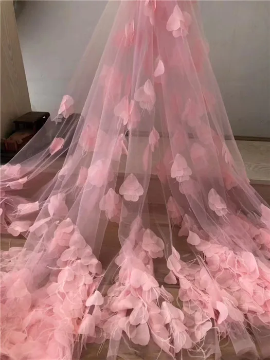

New arrival party apparel material African tulle cloth French net lace cloth for dress HNZ50(5yards/lot)
