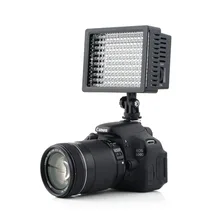 160 СВЕТОДИОДНЫЕ лампы Видео Камеры HD Свет Лампы 12 Вт 1280LM 5600 К/3200 К Затемнения для Canon для Nikon для Камера Pentax Видеокамера