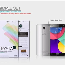 Nillkin супер прозрачный, с защитой от отпечатков пальцев Защитная пленка для экрана для Lenovo Vibe P1(5,5 дюймов) HD защитная пленка